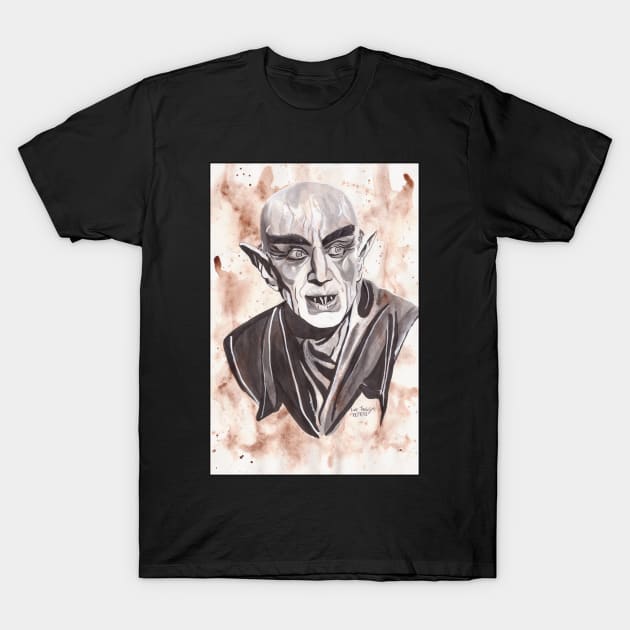 Count Orlok (Nosferatu) T-Shirt by lucafon18